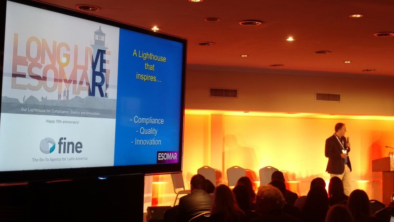 FINE orgullosa de haber tenido un rol activo en el ESOMAR LatAm Fest