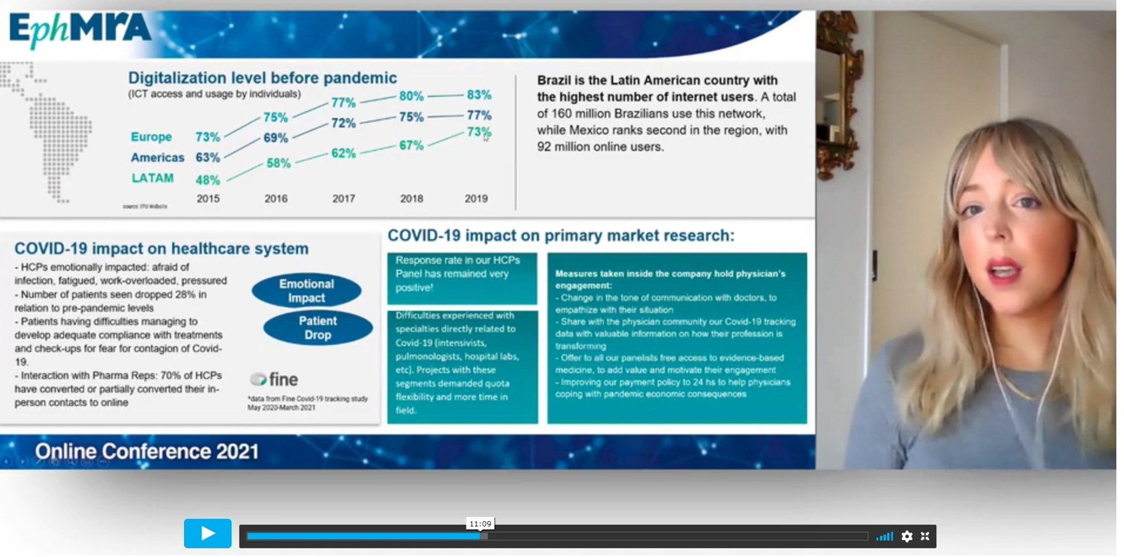 A FINE participa de um painel da EphMRA sobre o impacto da COVID-19